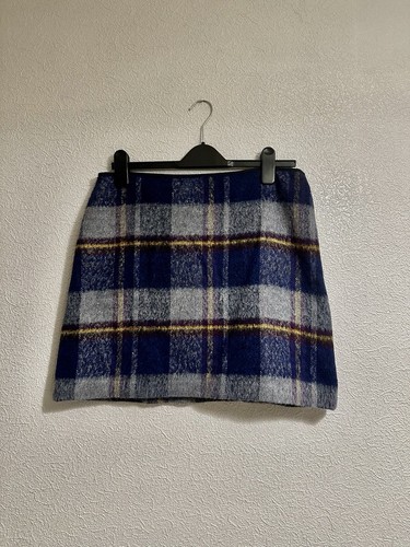 Women blue check - women's, wool