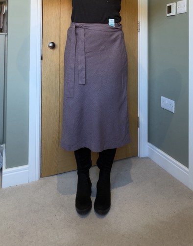 Vintage purple belted midi - belted,