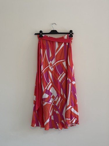 Pink patterned viscose - m&s,