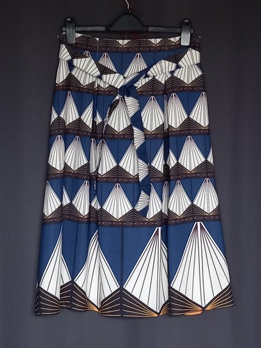 Ladies blue mix geometric - m&s,