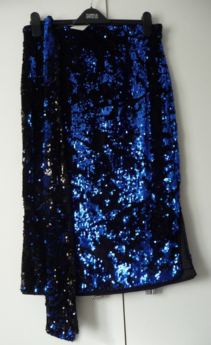 Bnwt blue black sequined - bnwt,