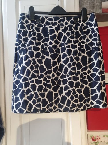 Navy mix skirt size 14 - s,