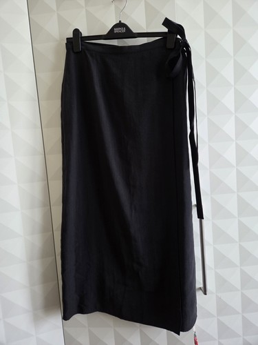 Lyocell rich black midaxi - lyocell,