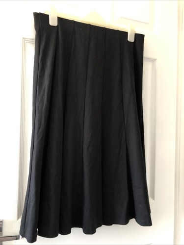 Ladies black elastic waist - -,
