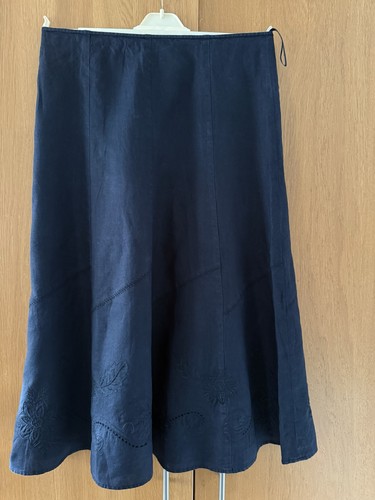 Per una navy blue midi - per, m&s