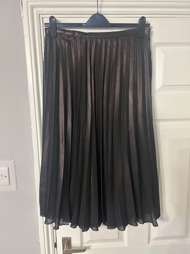 Pleated midi skirt - &,