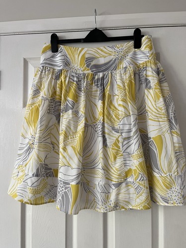 Women cotton skirt size - m&s,