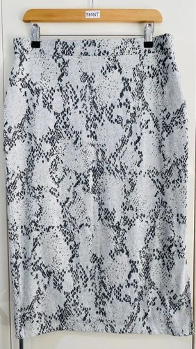 Midi skirt size 14 snake - midi,