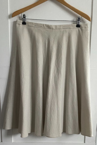 Linen skirt size 14 - m&s,