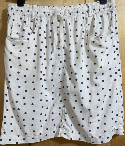 Polka dot cream - polka, linen