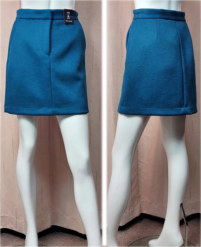 Wool blend line mini - wool, a-line