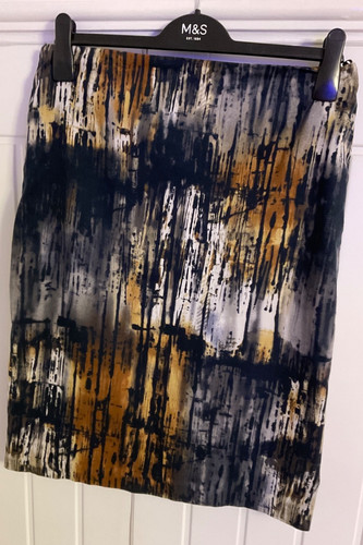 Brown mix abstract ladies - mix,